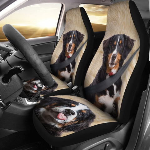 Bernese Mountain Dog Print Car Seat Covers- Free Shipping
