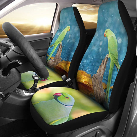 Rose-Ringed Parakeet Print Car Seat Covers- Free Shipping