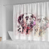 Dalmatian Dog Watercolor Art Print Shower Curtains-Free Shipping
