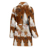 Abyssinian guinea pig Print Women's Bath Robe-Free Shipping