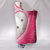 Cutest Bichon Frise Print Hooded Blanket