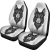 German Shepherd Art Print Car Seat Covers- Free Shipping