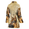 Amazing German Shepherd Print Women's Bath Robe-Free Shipping