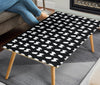 American Eskimo Dog Pattern Print Rectangular Coffee Table