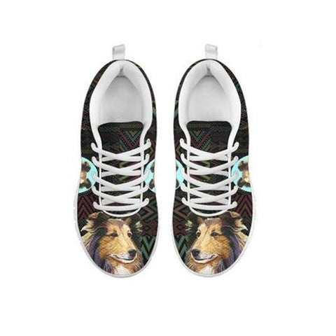 Amazing Collie Dog-Women's Running Shoes-Free Shipping-For 24 Hours Only-Paww-Printz-Merchandise