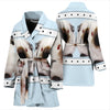Cute Himalayan guinea pig Print Women's Bath Robe-Free Shipping