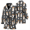 Pembroke Welsh Corgi Print Women's Bath Robe-Free Shipping