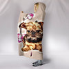 Brussels Griffon Print Hooded Blanket