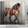 Tennessee Walking Horse Print Shower Curtain-Free Shipping