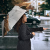 German Shepherd On White Print Umbrellas