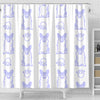 Pembroke Welsh Corgi Dog Print Shower Curtain-Free Shipping