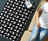 American Eskimo Dog Pattern Print Rectangular Coffee Table