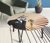 Amazing Great Dane Dog Print Circular Coffee Table