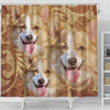Cute Pembroke Welsh Corgi Print Shower Curtains-Free Shipping