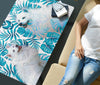 American Eskimo Print Rectangular Coffee Table