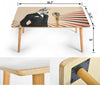 Amazing Great Dane Dog Print Rectangular Coffee Table