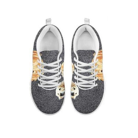 Amazing Golden Retriever Art Print Running Shoes For Women-Free Shipping-For 24 Hours Only-Paww-Printz-Merchandise