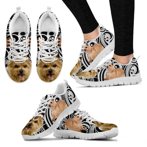 Norwich Terrier Dog Running Shoes For Women-Free Shipping-Paww-Printz-Merchandise