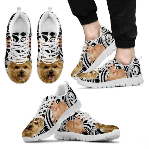 Norwich Terrier Dog Running Shoes For Men-Free Shipping-Paww-Printz-Merchandise