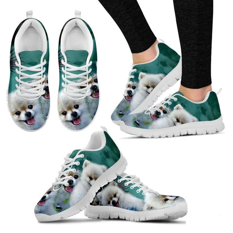 Scott Cumbers's Cute Dog Print Running Shoe (Women) - Free Shipping-Paww-Printz-Merchandise