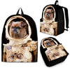 Brussels Griffon Print Backpack- Express Shipping-Paww-Printz-Merchandise
