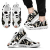 Cow Print Running Shoe For Men- Free Shipping-Paww-Printz-Merchandise