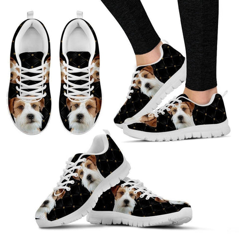 Customized Dog Print Running Shoes For Women-Free Shipping-Designed By Tania Vachaud-Paww-Printz-Merchandise