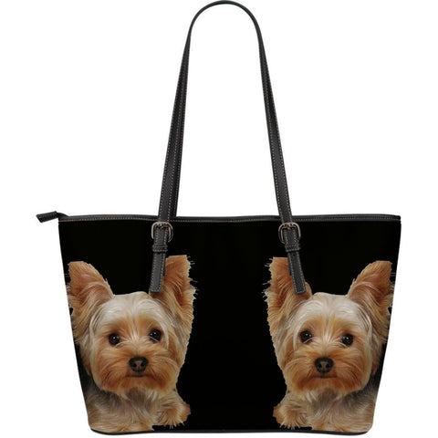 Yorkshire Print Large Leather Tote BagLimited EditionExpress Shipping