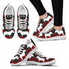 Shetland pony Horse Print Christmas Running Shoes For Women-Free Shipping-Paww-Printz-Merchandise