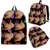 Norwich Terrier Print Backpack-Express Shipping-Paww-Printz-Merchandise