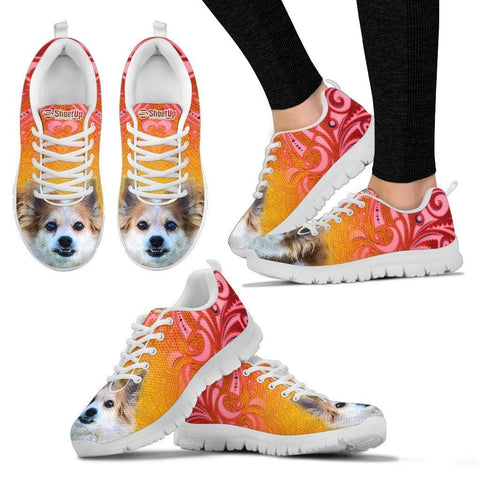 Customized Sneakers-Dog Print Running Shoes For Women-Designed By Sandy Hunter-Express Shipping-Paww-Printz-Merchandise