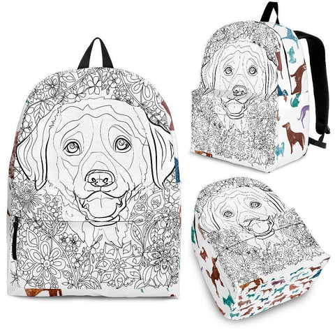 Adult Coloring BackPack - Free Shipping-Paww-Printz-Merchandise