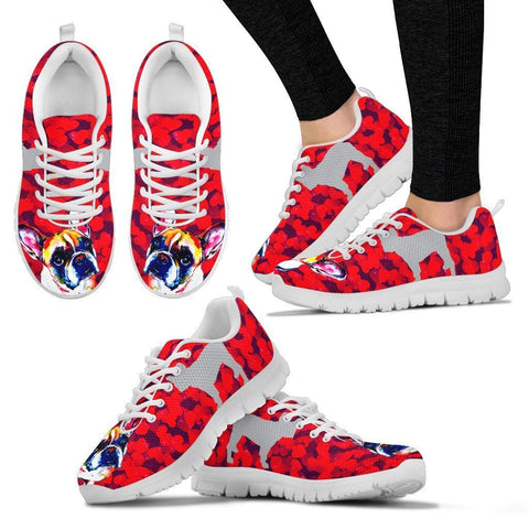Valentine's Day Special-French Bulldog Print Running Shoes For Women-Free Shipping-Paww-Printz-Merchandise