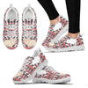 Vietnamese Pot Bellied Pig Print Christmas Running Shoes For Women- Free Shipping-Paww-Printz-Merchandise