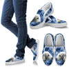 Bedlington Terrier Print Slip Ons For Women- Express Shipping-Paww-Printz-Merchandise