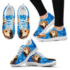 Customized Dog Print Running Shoes For Women-Free Shipping-Designed By Elaine Loke-Paww-Printz-Merchandise