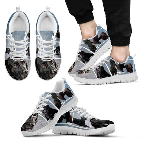 Labrador Collage-Dog Running Shoes For Men-Free Shipping Limited Edition-Paww-Printz-Merchandise