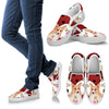 Valentine's Day Special-Pembroke Welsh Corgi Print Slip ons For Women-Free Shipping-Paww-Printz-Merchandise