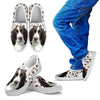 English Springer Spaniel Print Slip Ons For Kids- Express Shipping-Paww-Printz-Merchandise