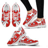 Clydesdale Horse Christmas Running Shoes For Women- Free Shipping-Paww-Printz-Merchandise
