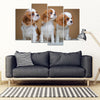 Cavalier King Charles Spaniel Print- Piece Framed Canvas- Free Shipping-Paww-Printz-Merchandise