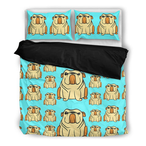 Amazing Bulldog Bedding Set- Free Shipping