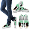 Border Collie Print Slip Ons For Women-Express Shipping-Paww-Printz-Merchandise