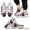 Customized(1914) Dog (White/Black) Running Shoes For Men-Free Shipping-Paww-Printz-Merchandise