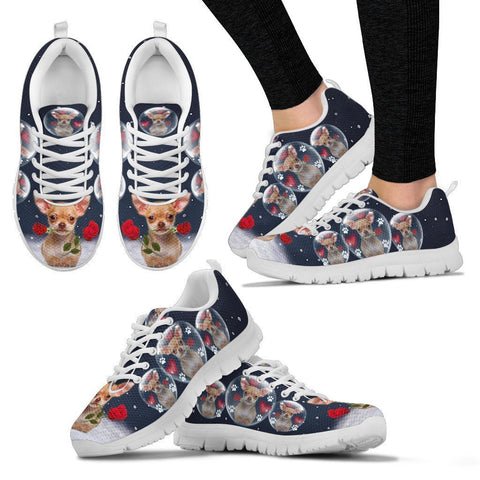 Valentine's Day Special-Chihuahua Print Running Shoes For Women-Free Shipping-Paww-Printz-Merchandise