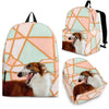 Borzoi Dog Print Backpack-Express Shipping-Paww-Printz-Merchandise