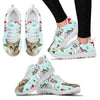 Singapura Cat Christmas Running Shoes For Women- Free Shipping-Paww-Printz-Merchandise