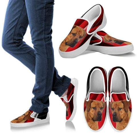 Tosa Inu Print Slip Ons For Women- Express Shipping-Paww-Printz-Merchandise