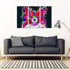 Papillon Dog Art Print 5 Piece Framed Canvas- Free Shipping-Paww-Printz-Merchandise