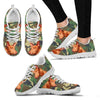 Pharaoh Hound Dog Print (Black/White) Running Shoes For Women-Express Shipping-Paww-Printz-Merchandise